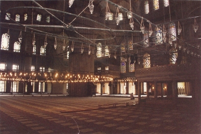 Interior Mezquita Azul